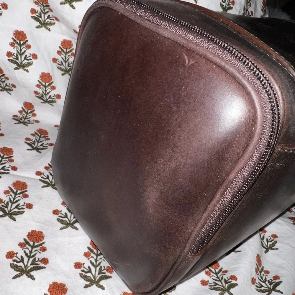 NO MONOGRAM! NWT Mark & Graham Hanging Toiletry Bag Dopp Kit - Graham in Rustic - Picture 7 of 9